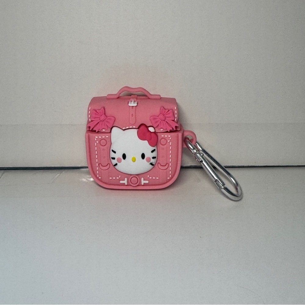 Hello Kitty Pink Airpods 4 Case Backpack